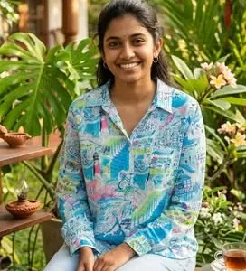 Women cotton Blouse – Multi Colour