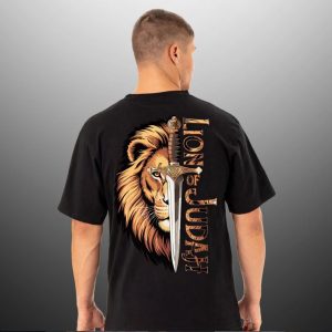 Jeinz Lion T-shirt – Black Colour