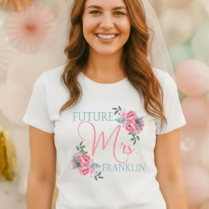 Nivra Bride to be T Shirt – White Colour